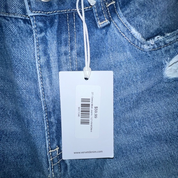 Brand New with tags Verve 12th Tribe Emma Mom Jeans size 27 - Picture 7 of 7